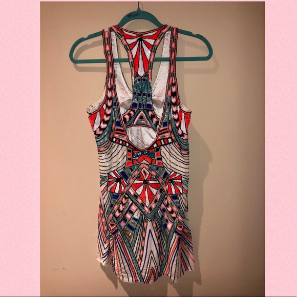 Parker Ramsay sequin beaded dress - Picture 3 of 6